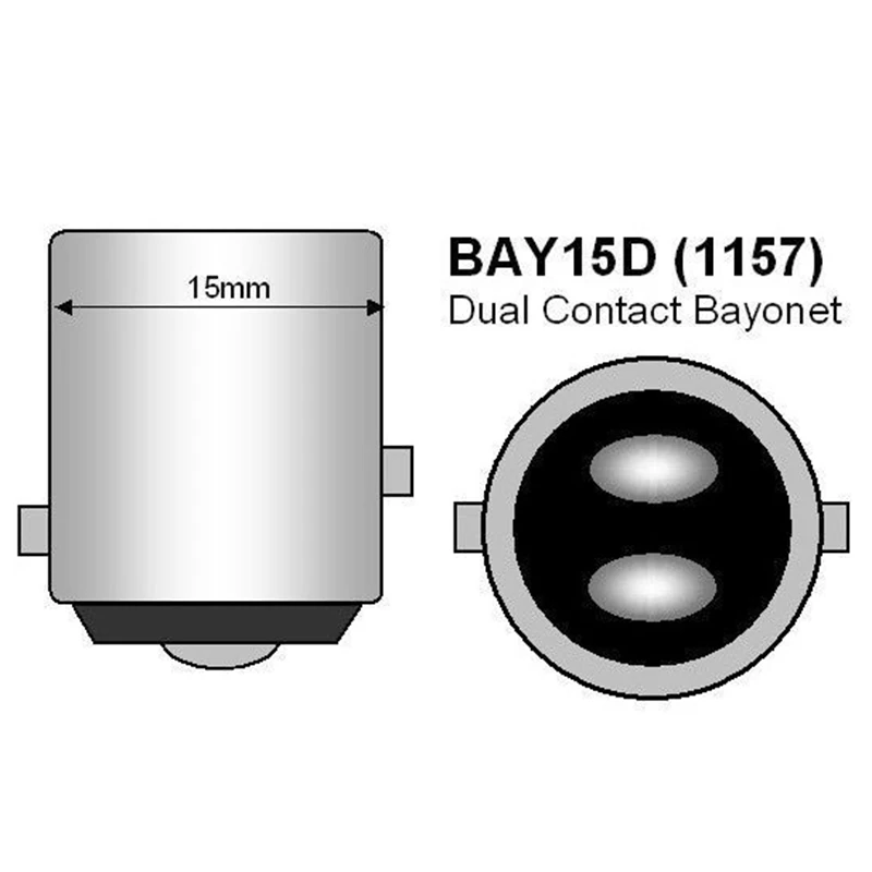 1 шт. 1157 P21/5 Вт BAY15D 33 светодиодный 2835 SMD авто светодиодные задние тормоза лампы