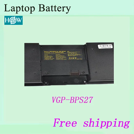 Аккумулятор для ноутбука sony VGP-BPS27 VGP-BPS27/B VGP-BPS27/N VGP-BPS27/X BPS27 батареи