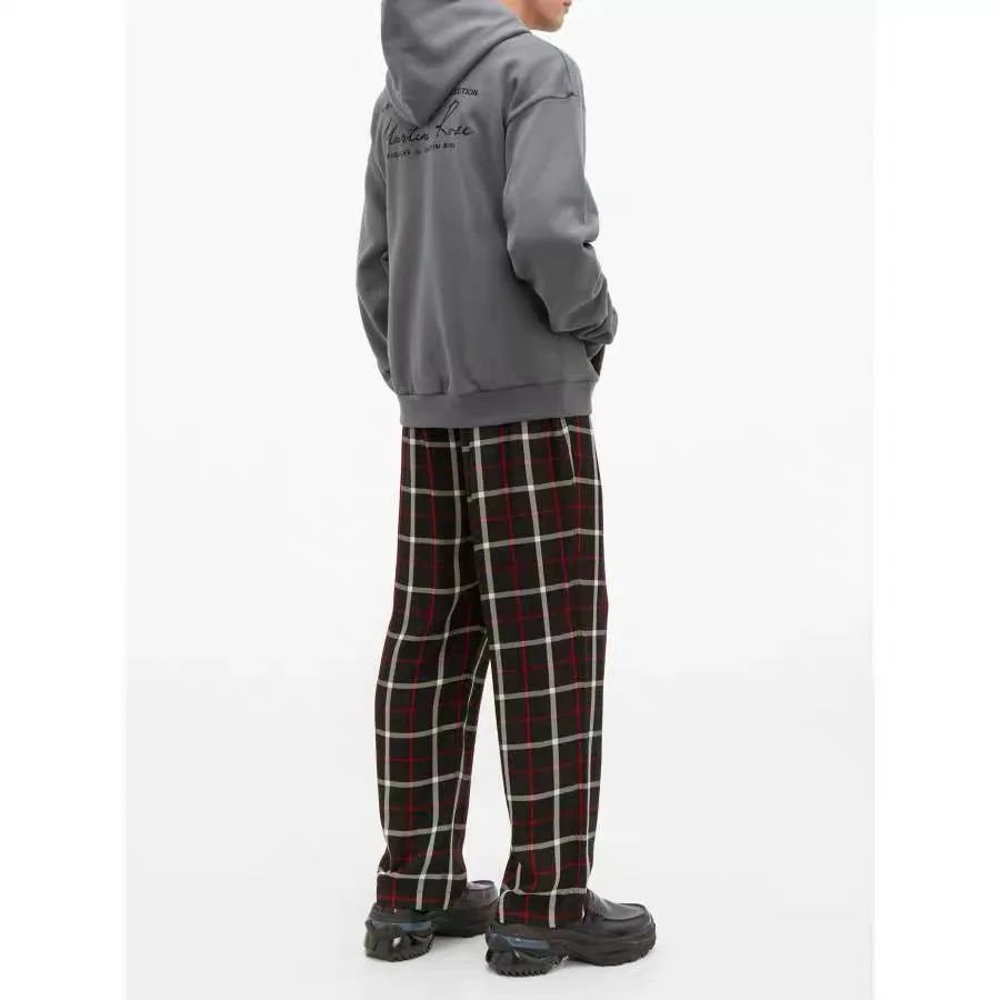 Новая толстовка с вышитыми буквами Martine Rose oversized1: 1, высокое качество, свободная посадка, хип-хоп розовые толстовки Martine, женские и мужские толстовки