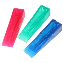 Силиконовая дверная заглушка против сквозняков, клиновидный защитный блок, защита от ветра и пыли, защита для дома, детей, офиса, дверной держатель, Детская безопасность