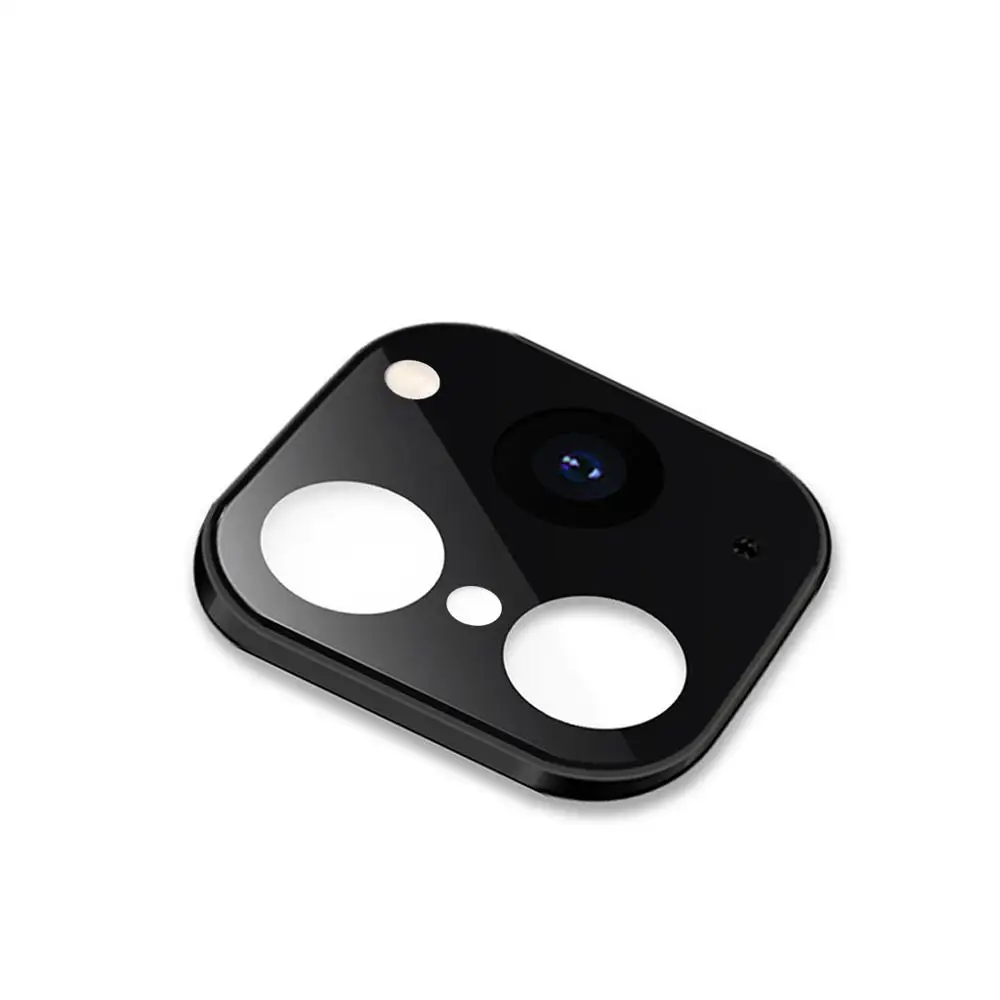 Black Камера крышка объектива для iphone X XS Max XS секунд изменение для iphone 11 Pro - Цвет: Black