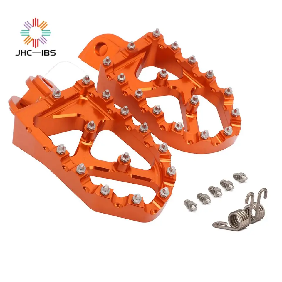 Pedale Freno Posteriore Per Moto KTM - In Alluminio CNC, Regolabile, Per Modelli 125-530 Cc 2004-2010 - Foto 5