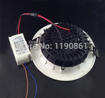 

DHL Free shipping 30W LED Down Light with CE & RoHS Approval / COB LED Recessed Ceiling Light