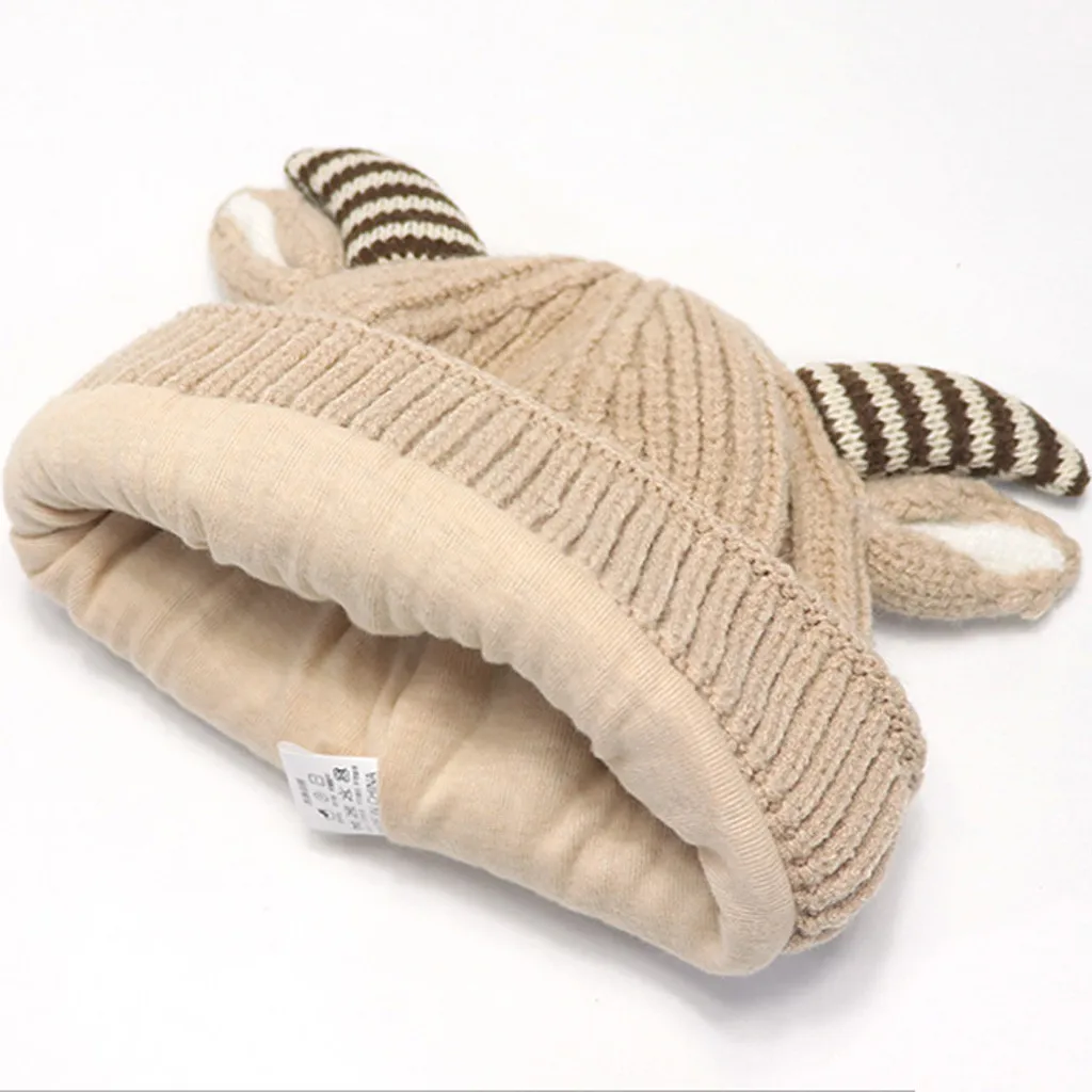  Fit 2-8Years Winter tKnitted Cute Cap kids