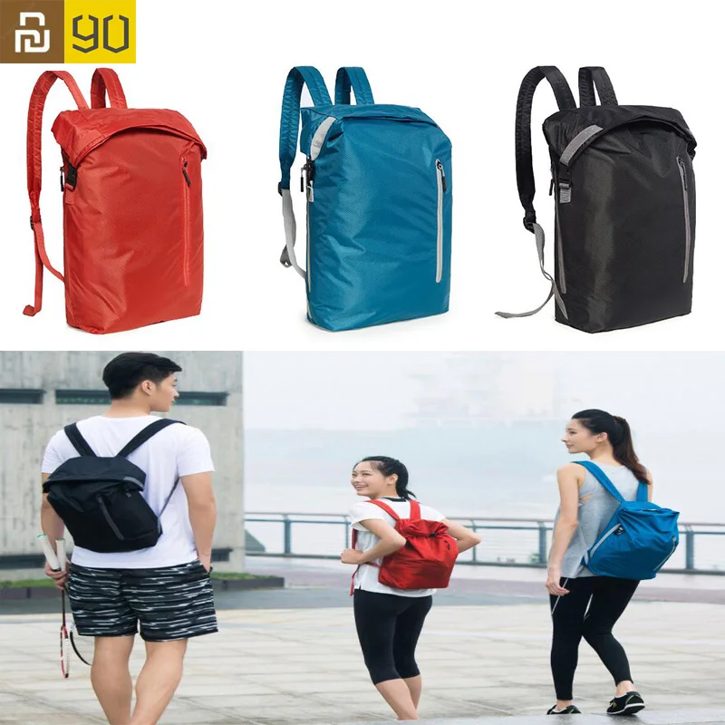 Youpin 90Fun Backpacks Fashion Multifunctional 20L Nylon Fabric Man Woman Backpack Travelling Bag Mini Sport Leisure camera | Электроника