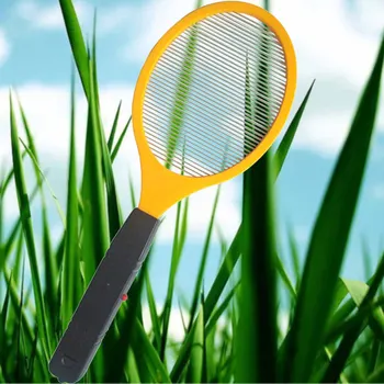 

Home Electric Fly Mosquito Swatter Killer Bug Zapper Racket Insects Killer Cordless Battery Power Mosquito Trap Swatter Tools