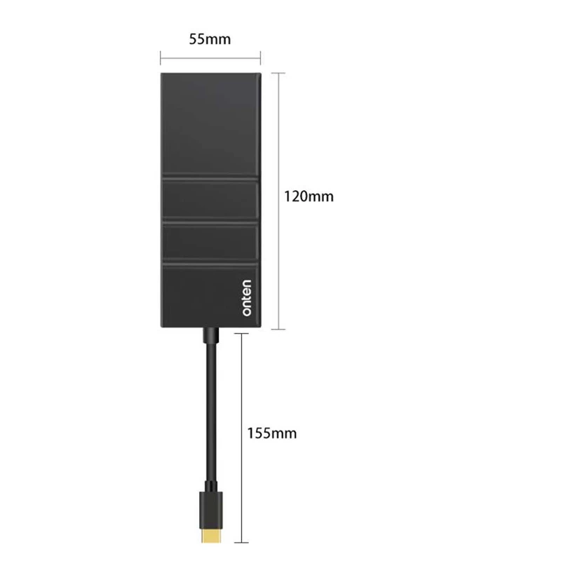 USB HUB 3.0 Type-C To HDMI, Portable HDTV Converter Adapter For Android Phones for MacBook Pro Air 13 15 for Gigabie Ethernet #E