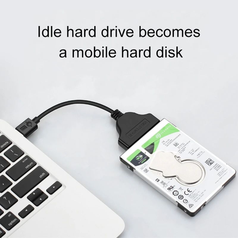 Sata к Usb 3,0 адаптер, Usb 3,0 к Sata для 2,5 дюймовых Sata Ssd/Hdd дисков конвертер и кабель