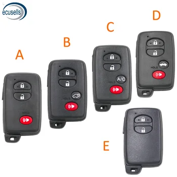 

3+1 Button Smart Remote Key Shell Case Fob 2/3/4 Buttons for-Toyota 4Runner Land cruiser Prius 2010 2011 2012 2013 Car Key Blank