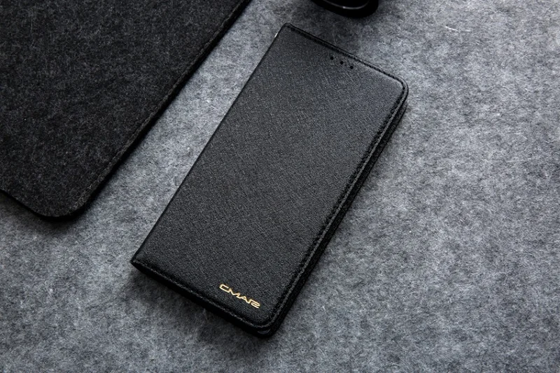 Note 10+ кожаный чехол из шелковой ткани для Samsung Galaxy S8 S9 S10 Plus S7 edge Note 8 9 чехол с магнитным откидным держателем для карт