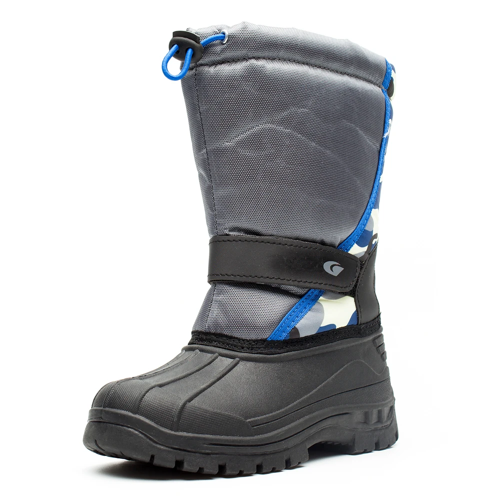 2019 г. Зимние ботинки на платформе для девочек детские резиновые