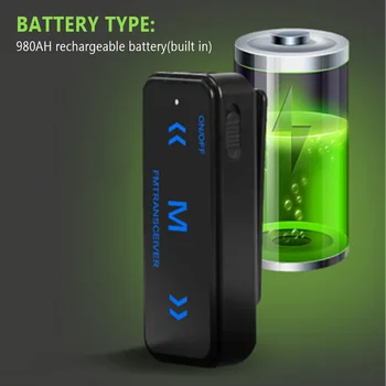 

2pcs 400-470 MHz FM Two Way Safe Radio Station Mini Intercom Long Range Walkie Talkie Portable Communication USB Charging