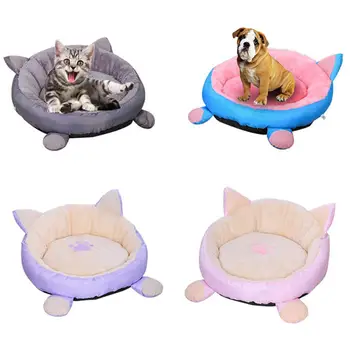 

Pet Dog Cats Supplies House Self-Warming Removable Bed Plush Rectangle Nest Puppy Sleeping Bag Cushion For Small Medium Pets