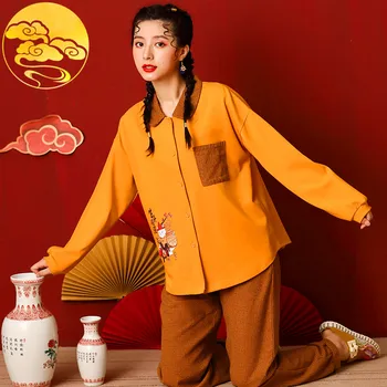 

Spring Brand Quality 100% Cotton Elegant Women Pajama Sets Traditional Print Sleepwear Chinese Style Pajamas Women's Home Set