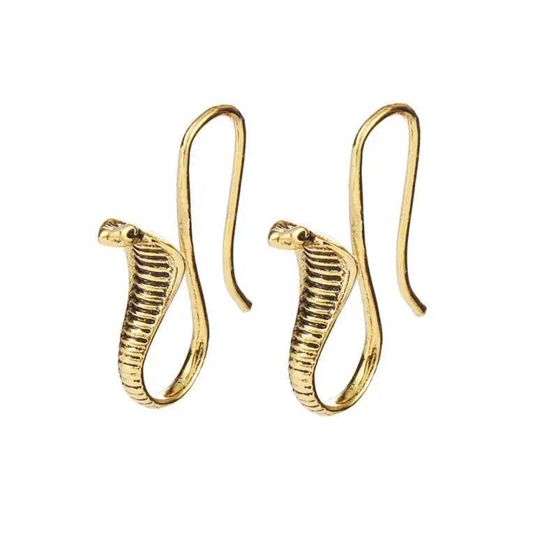 Orecchini Cobra egiziano Orecchini gioielli egiziani serpente per donne Gioielli di moda Donna Egto Puck Rock Style  36