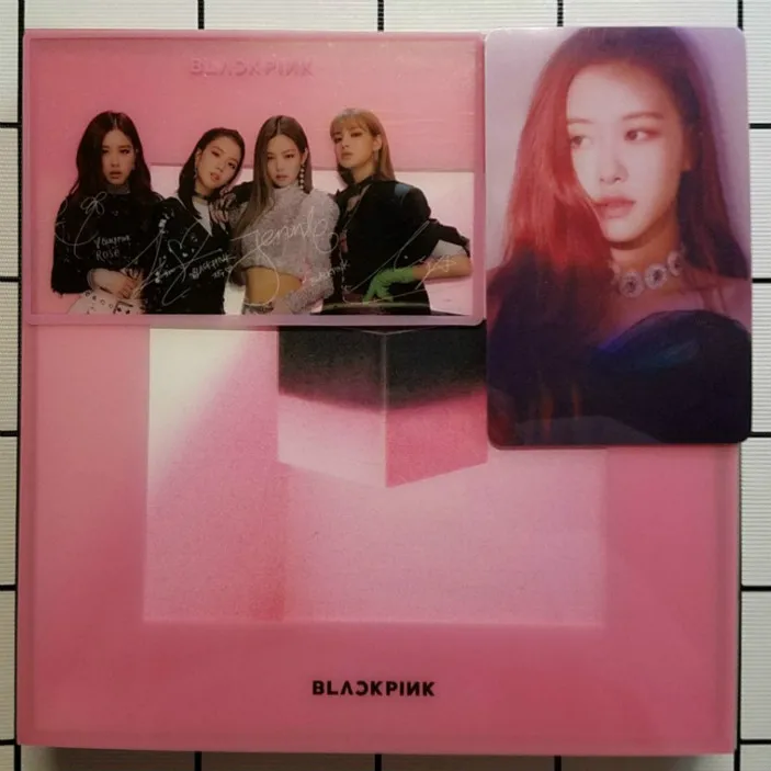 [MYKPOP]~ Официальный~ BLACKPINK MINI 1 квадратный набор альбомов CD+ фото книга KPOP вентиляторы коллекция SA19081303