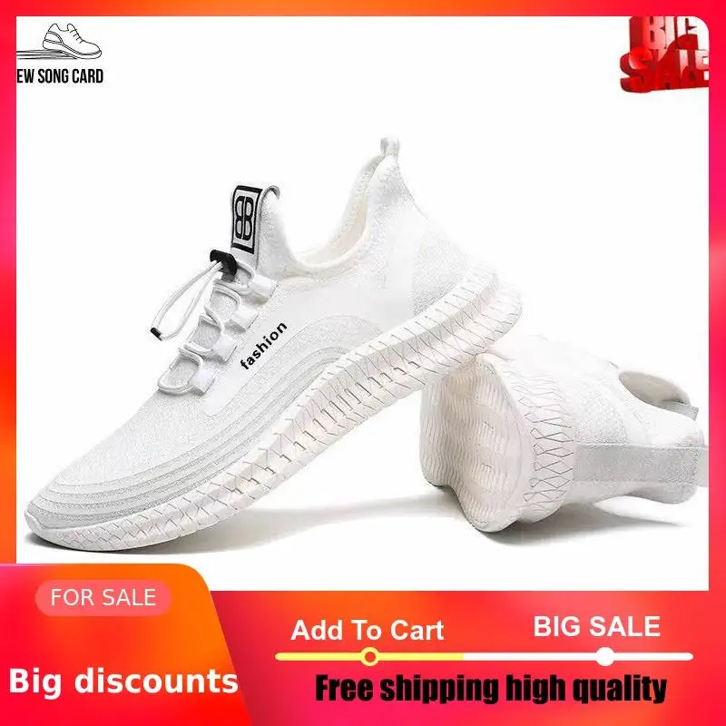 

Men's athletic shoes casual shoes do not add rubber shoes men's shoes vulcanized shoes men's air mesh lace wear-resistant shoes