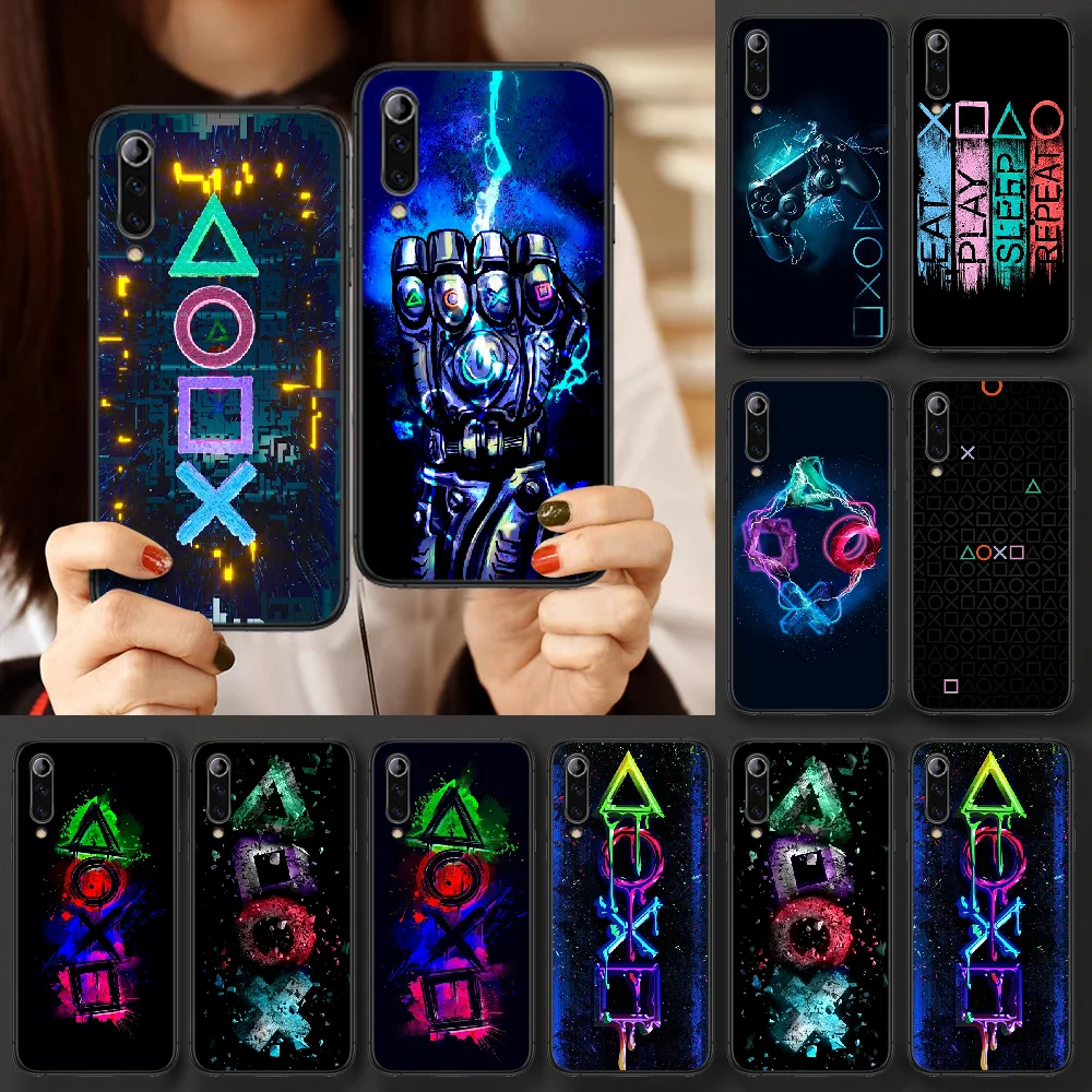 Игровая консоль контроллер Playstat чехол для телефона Xiaomi Mi note 10 A3 9 MAX 3 A2 8 Lite Pro