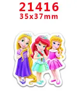 21416 30 шт мультяшный персонаж плоское украшение из смолы PR 23352 - Цвет: 21416