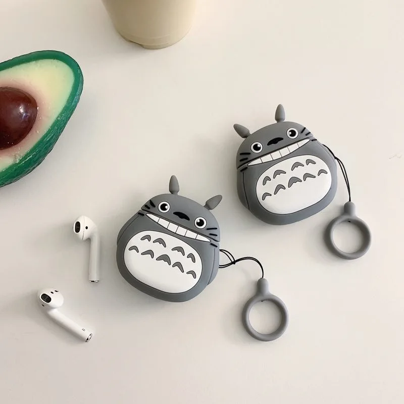 Cute Cartoon Totoro Earphone Case for Airpods Case Wireless Bluetooth Headphones Case