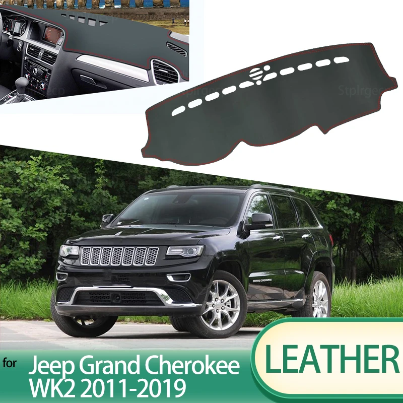 forJeepGrandCherokeeWK220112019LeatherCarDashmatDashboard