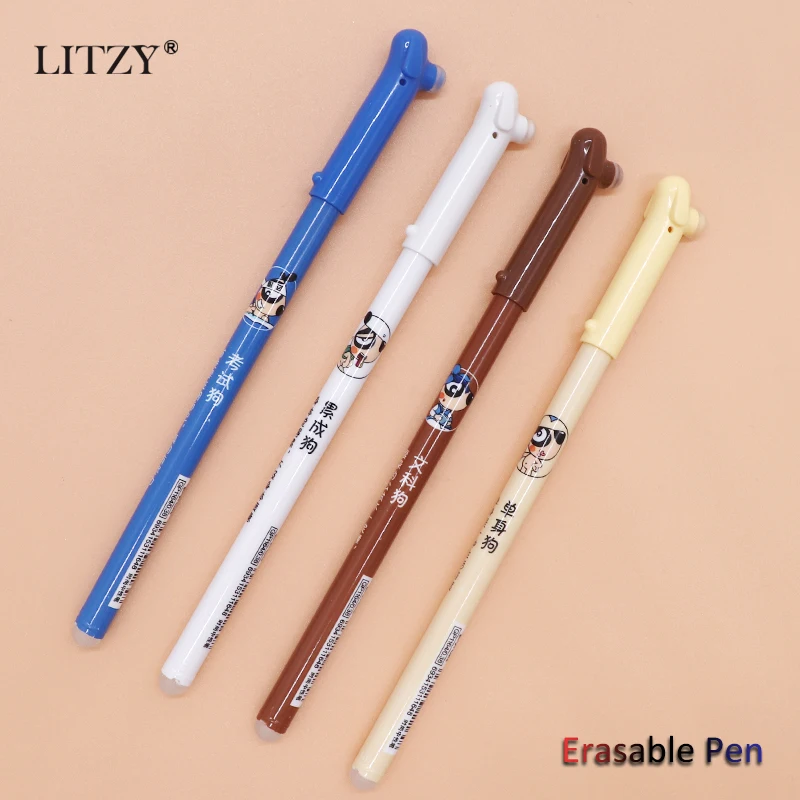 

Magic Gel Pen Erasable Washable Handle Erasable Pen Refill for Student Writing Tool Office School Supplies Kawaii Stationery