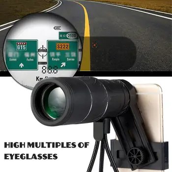

Practical BAK4 16X Night Vision Goggles Measuring HD Telescope Night Vision Telescope Phone Camera Mountaineering