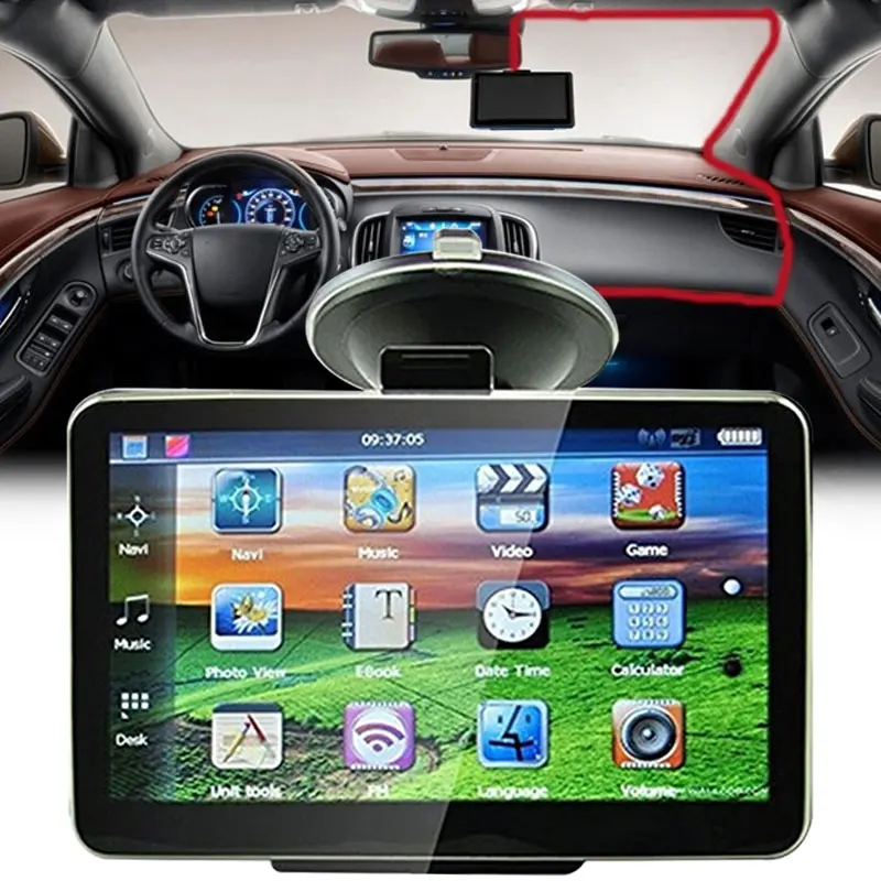  Vehemo WinCE 60 Motor Navigation Player Stereo Auto GPS Navigator Premium MP4 Player Hände-Freies A