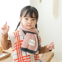 VEITHDIA/осенне-зимний шерстяной шарф для детей, для мальчиков и девочек, женские кашемировые шарфы, длинная полосатая шаль, накидка, одеяло, теплый палантин