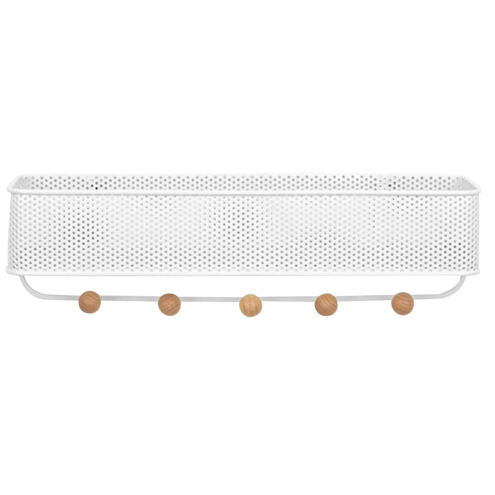 

Wall Mounted Office Storage Sorter Entryway Desk Home Decorative Letter Holder Key Rack Pocket Kitchen Multifunctional