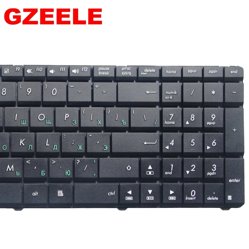 GZEELE Russian for Asus N50 N53S N53SV K52F K53S K53SV K72F K52 A53 A52J U50 G51 N51 N52 N53 G73 X6