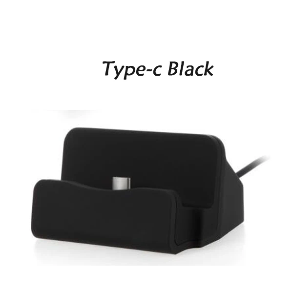 Док-станция usb type C зарядное устройство для huawei p30 p20 p10 p 30 20 10 pro lite honor10 9 док-станция для Xiaomi Mi 9t 8 9se 9 - Цвет: black