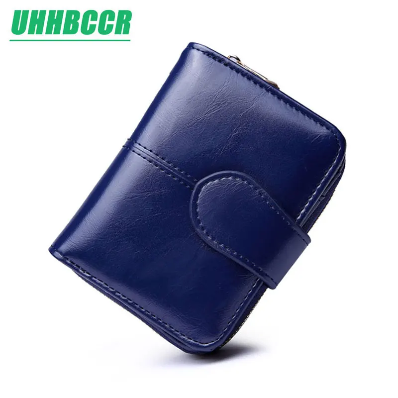 Кожаный женский кошелек 2021 маленький и тонкий с кармашком для монет женские