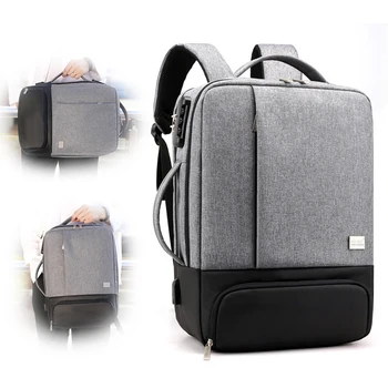 

Men Backpack Multifunctional Hand Bag Men's Laptop Bagpack 15.6 Inch Travel Back Pack USB Charger Male Backpacks School Bags Man