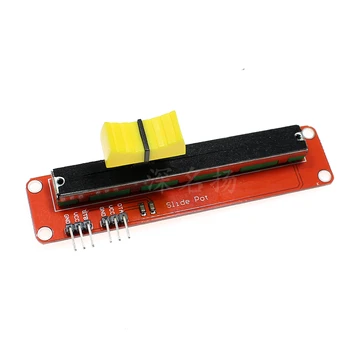 

Sliding potentiometer Electronic building blocks Sliding adjustable resistance Dual analog potentiometer module