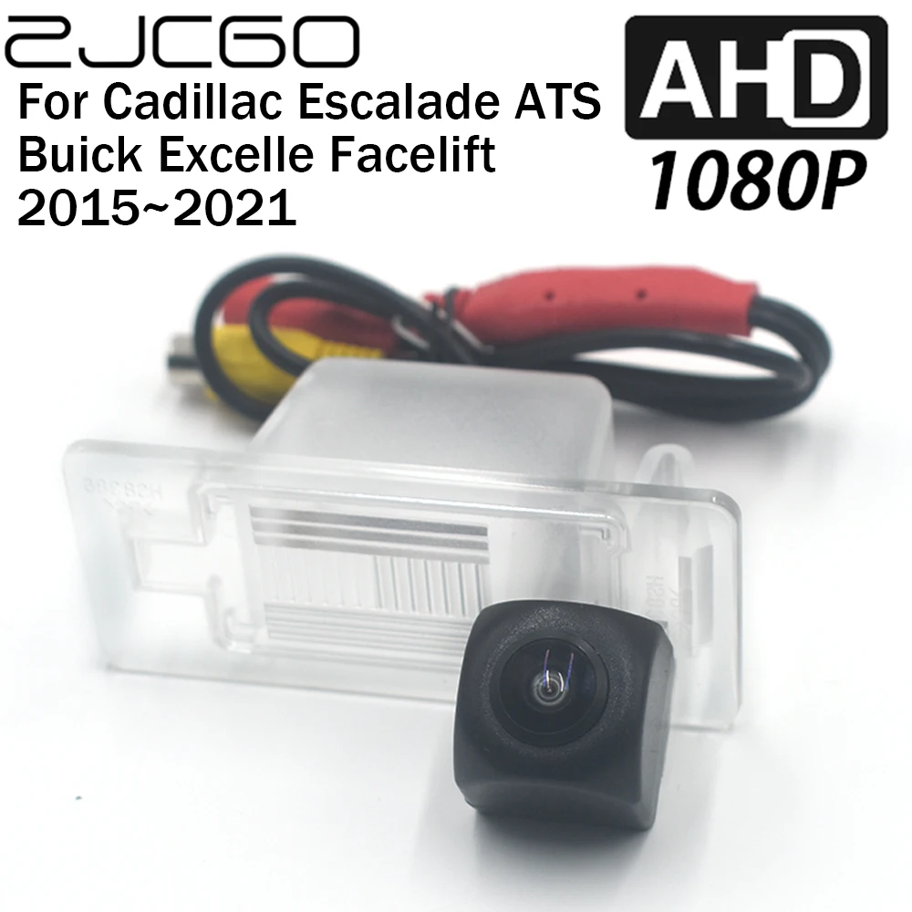 

Камера заднего вида ZJCGO AHD 1080P для Cadillac Escalade ATS Buick Excelle Facelift 2015 ~ 2021