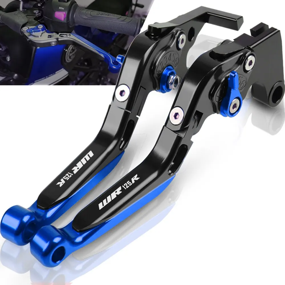 

Motorcycle Accessories handbrake Adjustable Brake Clutch Levers WR125R FOR YAMAHA WR125R WR 125R 2012 2013 2014 2015 2016