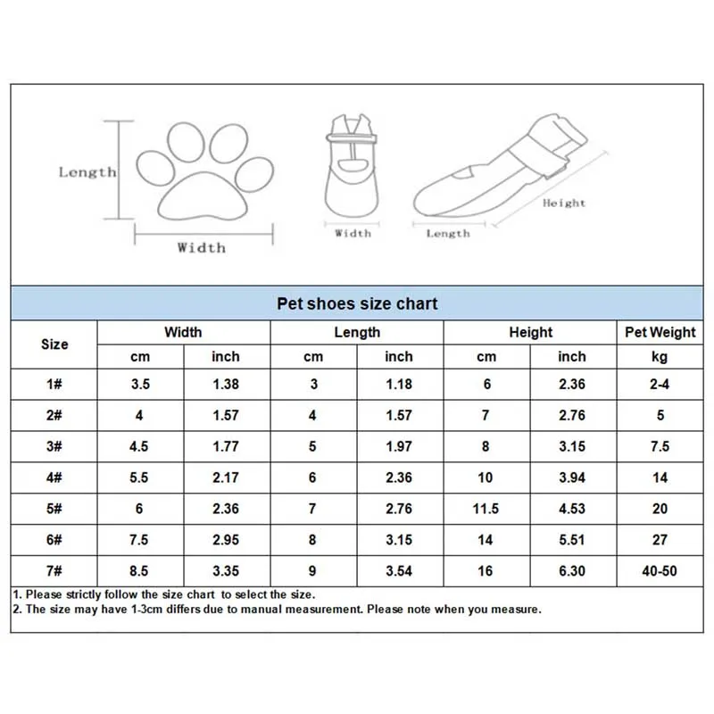 4 шт. Водонепроницаемая Обувь для собак, светоотражающие непромокаемые сапоги для маленьких средних собак, зимние теплые ботинки для щенков, нескользящие носки для собак