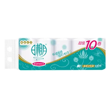 

10Pcs White Toilet Paper Roll Paper Towels Household Napkins Dust-Free Household Meal Paper Toilet Paper X#2