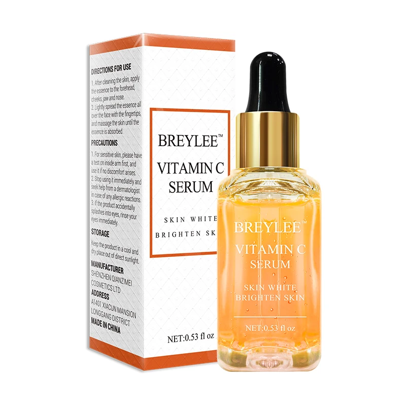 VC serum Breylee Витамин С Отбеливающий Крем Сыворотка для лица набор крем для глаз удаление с лица темные круги выцветание веснушек пятна меланин уход за кожей - Вес нетто: VC serum
