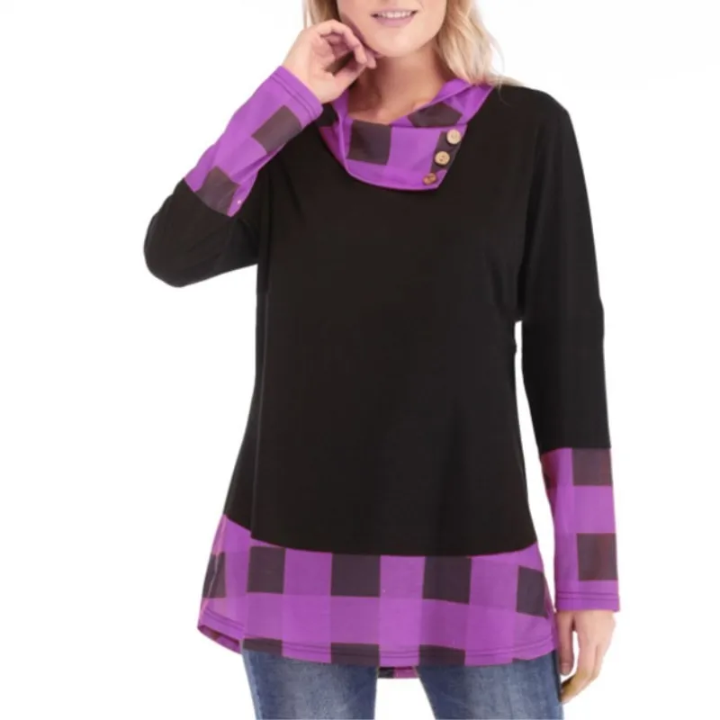 cowl neck sweatshirt plus size