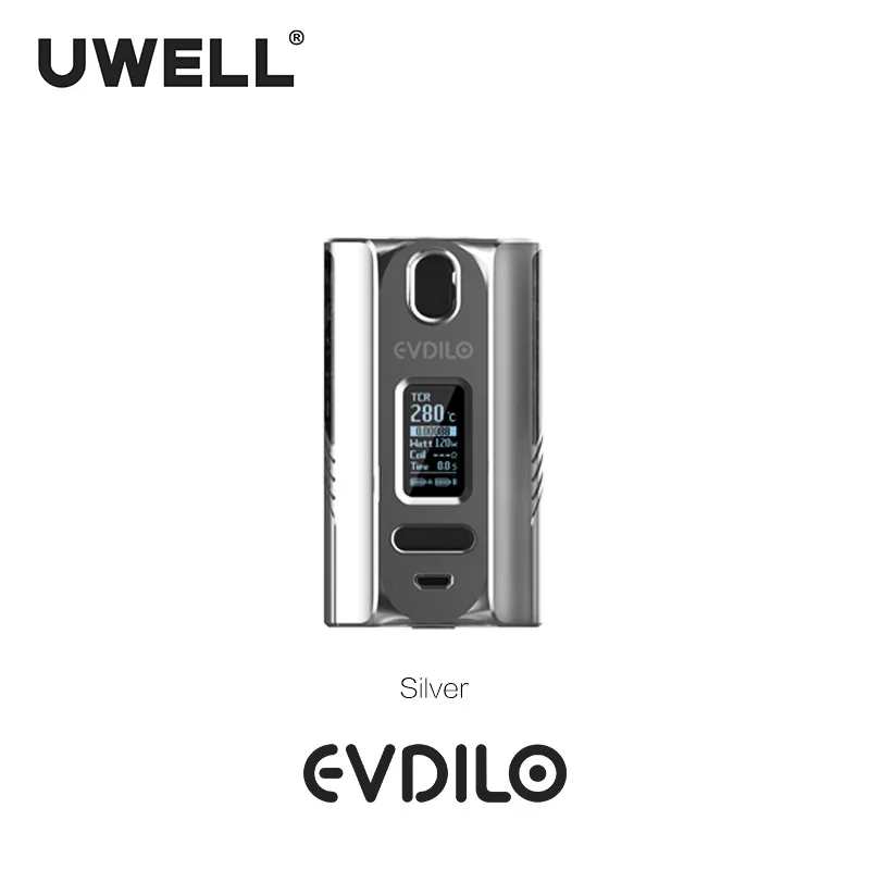 UWELL Evdilo Mod 200 W, поддержка SMS, телефонный звонок, электронная почта, 18650/20700/21700 батареи Valyrian II танк электронная сигарета, испаритель Vape Mod