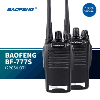 

2PCS/LOT Original BAOFENG BF-777S wireless walkie talkie handheld handy talkie similar as baofeng 888 16chs uhf radios