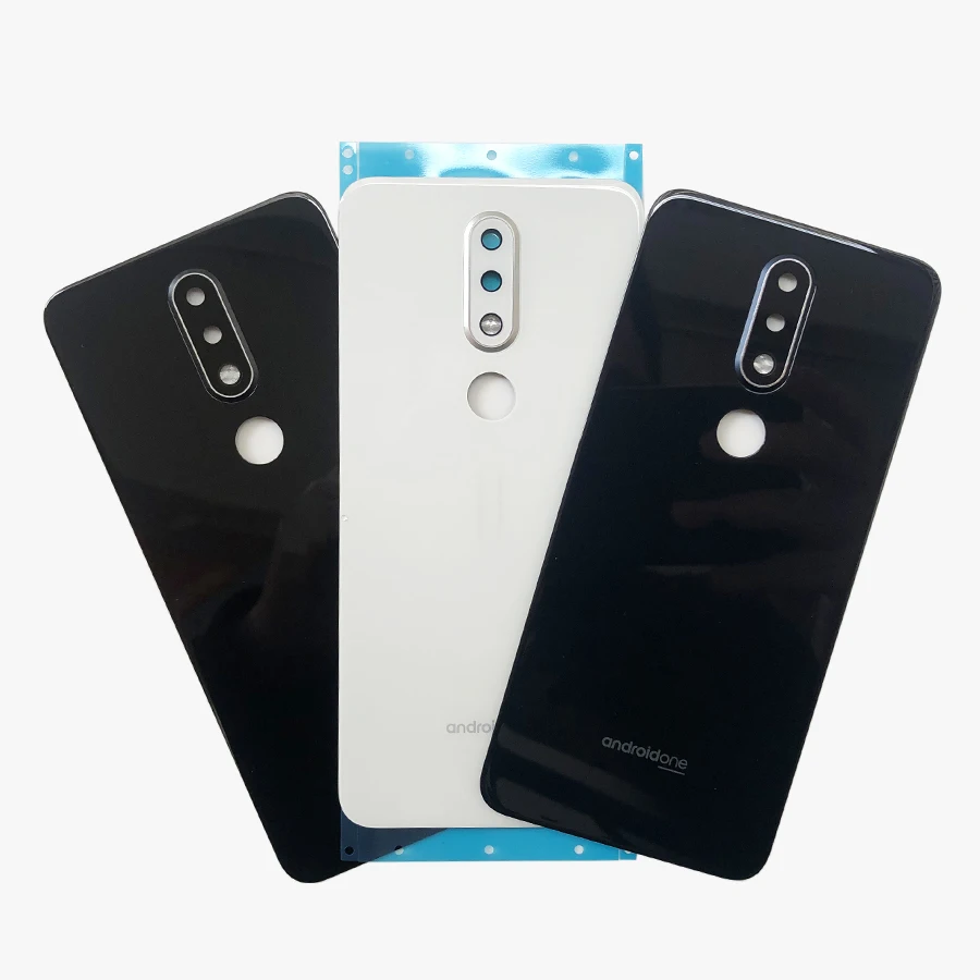100% Nuovo Vetro Originale Per Nokia 6.1 Plus X6 5.8 "Ta-1083 Ta-1099 Ta-1116 Ta-1103 Coperchio Della Batteria Dell'Alloggiamento Della Porta Posterio