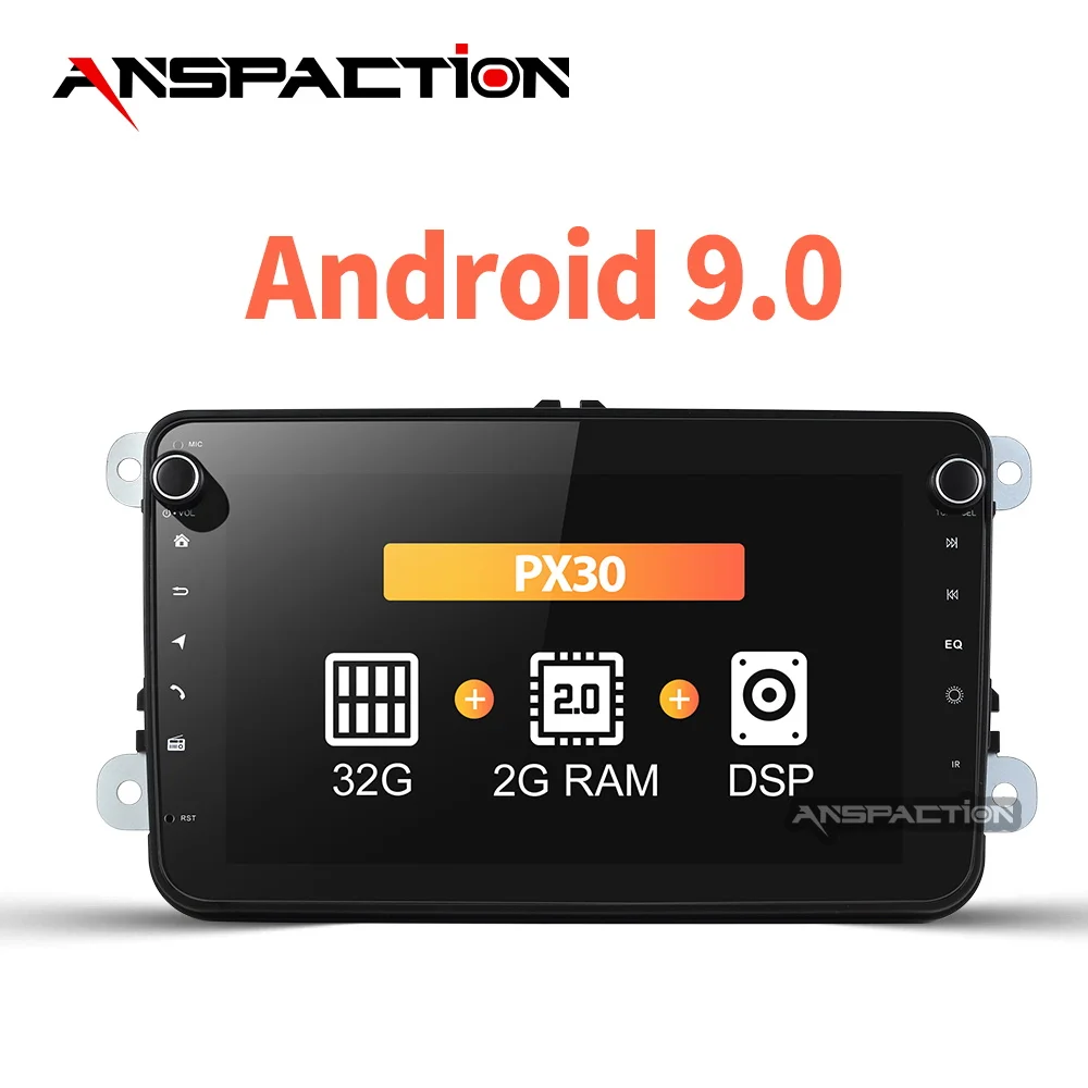 Автомобильный мультимедийный плеер Android 9 0 Автомагнитола для Skoda/Seat/Volkswagen/VW/Passat