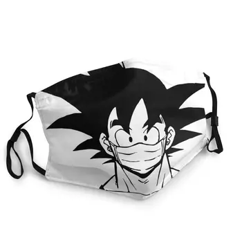 

Dragon Ball Z Goku Staying Safe Adult Washable Mouth Face Mask Pattern Anti Dust Protection Mask Mouth Muffle