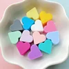 30pcs Silicone heart-shaped Beads Food Grade Baby Chewable Teething Beads For Nursing Necklace DIY Jewelry Making Accessories 5