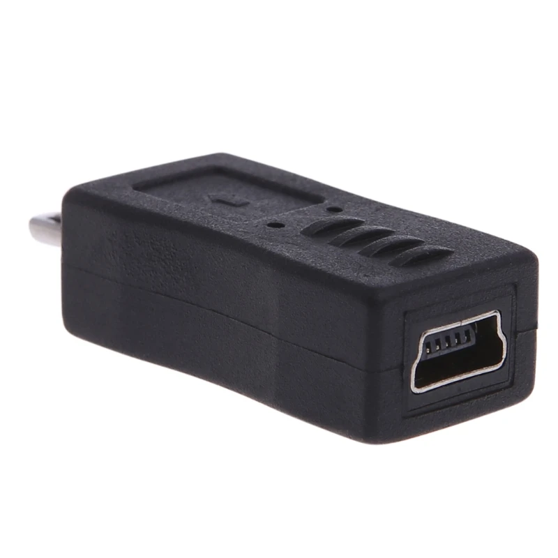 Прямая поставка 1 шт. Micro USB Мужской к Mini USB гнездовой разъем адаптер для телефона Android MP3