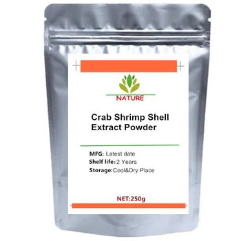 

Crab Shrimp Shell Extract Powder 85% CHITOSAN Chitin Extract Pure NO Filler