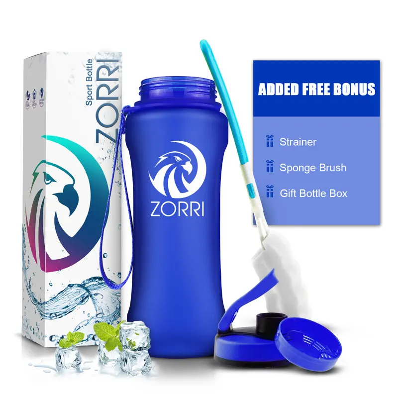 Шейкер для протеина ZORRI спортивный термос кемпинга|Бутылки воды| |